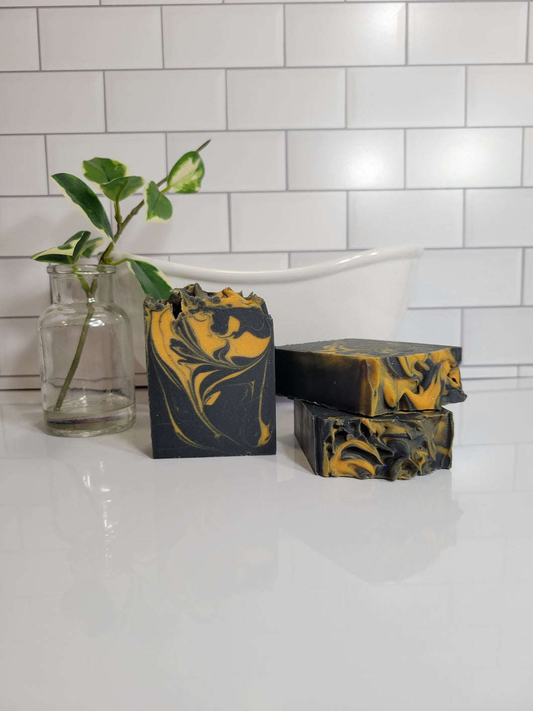 Black n Orange Soap