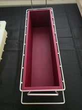 Load image into Gallery viewer, 6lb Red Silicone Loaf Soap Mold
